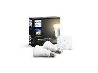 Philips Hue White Starter Kit - Juego de iluminación inalámbrico - bombilla LED x 2